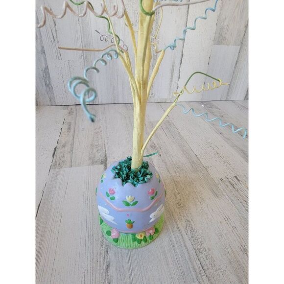 Easter Bunny ornament Tree floral spring home decor - Picture 3 of 10